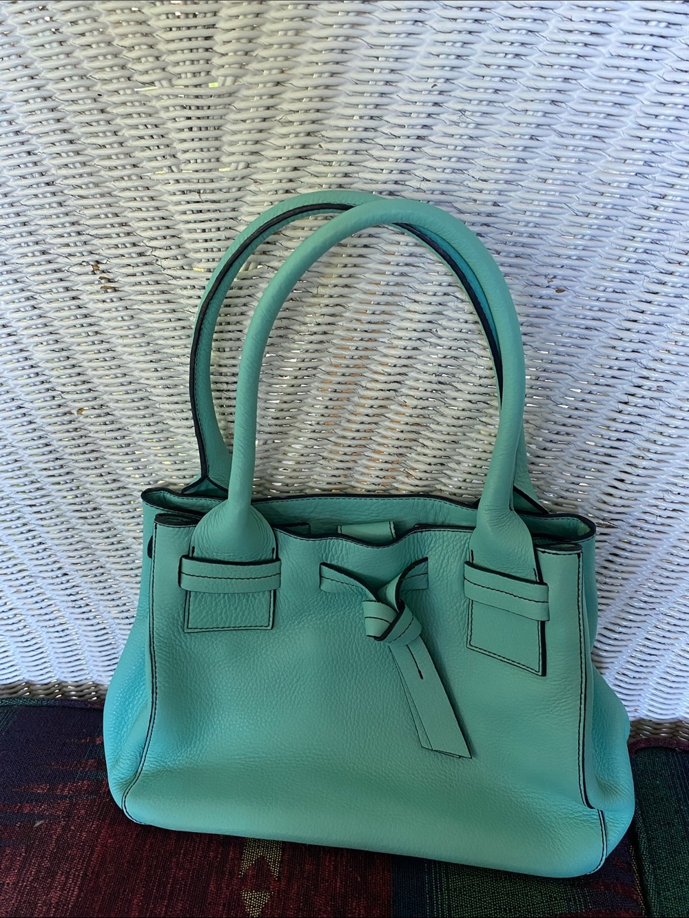 Talbots Mint Green Purse